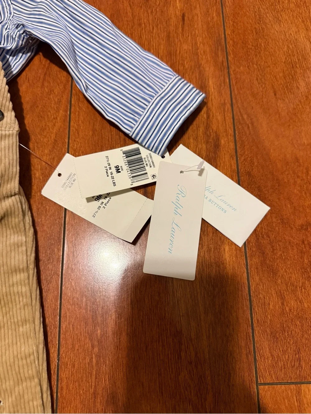 Ralph Lauren tan corduroy